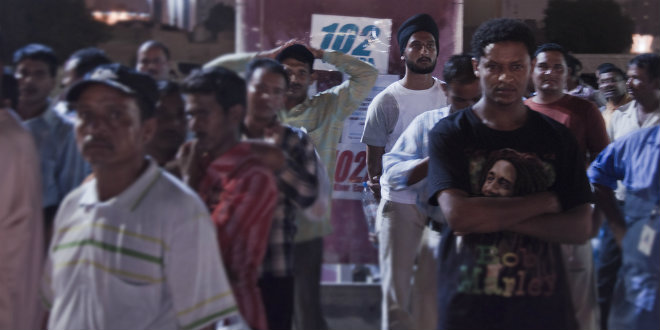 עובדים זרים בקטאר, מצבם ישתפר? (צילום: Khalid Albaih_flickr_cc)