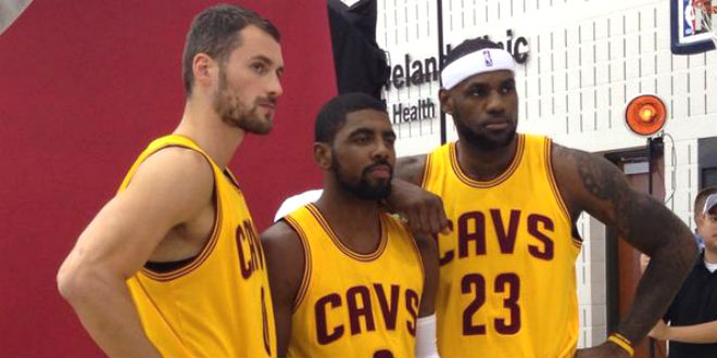 ג'יימס, אירווינג ולאב. כולם אצל בלאט (קליבלנד קבאלירס, האתר הרשמי)