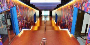 מנהרת הכניסה למגרש. חלום של כל אוהד (צילום: MARIA ROSA FERRE_flickr_cc)