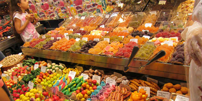 לה בוקריה. פינה מתוקה של שוק בברצלונה (צילום: ספורטור)