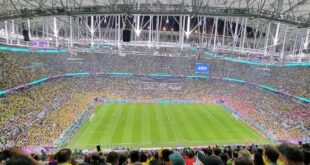 אין כניסה בלי FIFA ID. אצטדיון לוסייל (צילום: ספורטור)