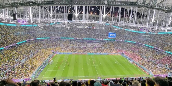 אין כניסה בלי FIFA ID. אצטדיון לוסייל (צילום: ספורטור)